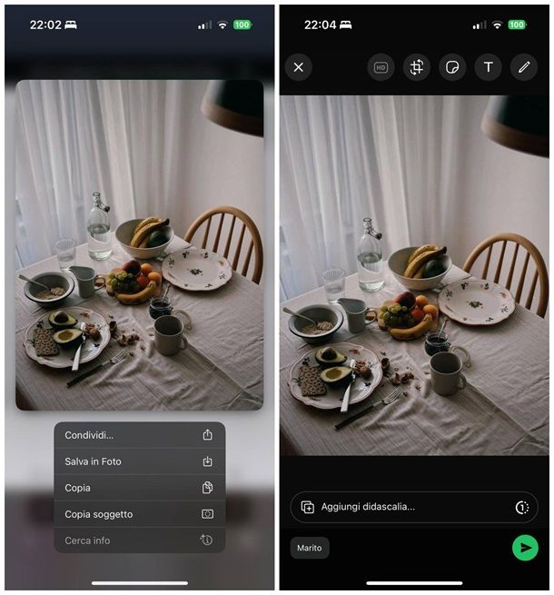 Come mandare immagini da Internet su WhatsApp