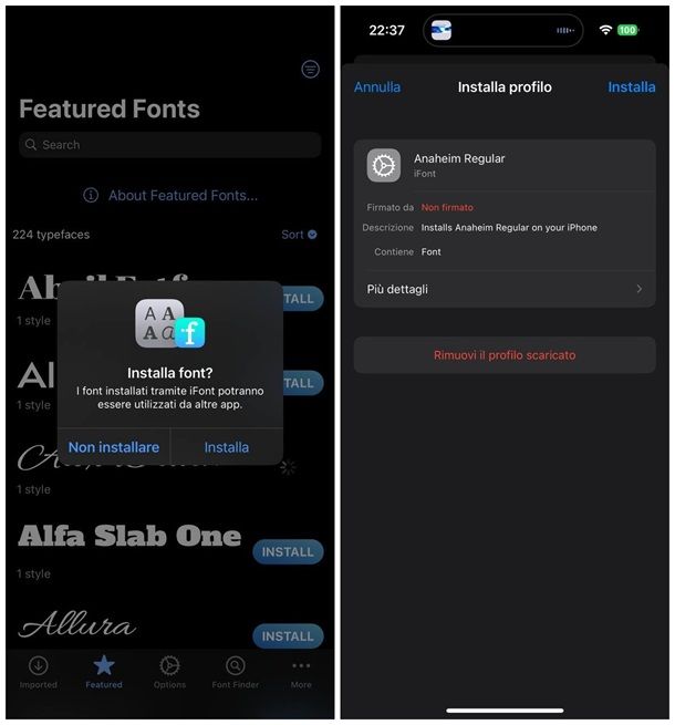 Come scaricare nuovi font su iPad e iPhone