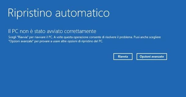 Come ripristinare l'avvio di Windows