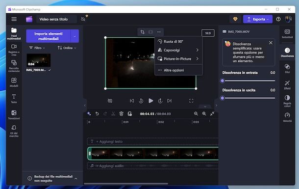 Microsoft Clipchamp