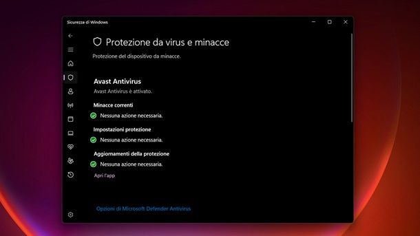 Effettuare una scansione antimalware Windows 11