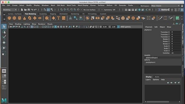 Programmi per fare un film in 3D Autodesk Maya