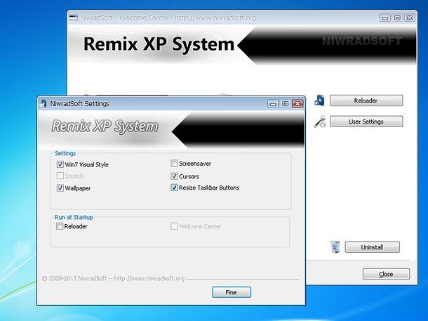 Seven Remix XP