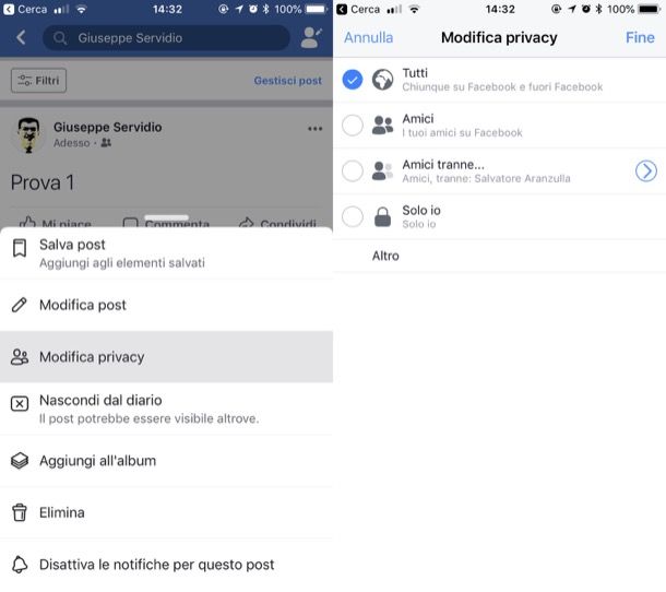Come rendere condivisibile un post su Facebook Salvatore Aranzulla