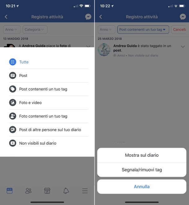 Come non farsi taggare su Facebook Salvatore Aranzulla