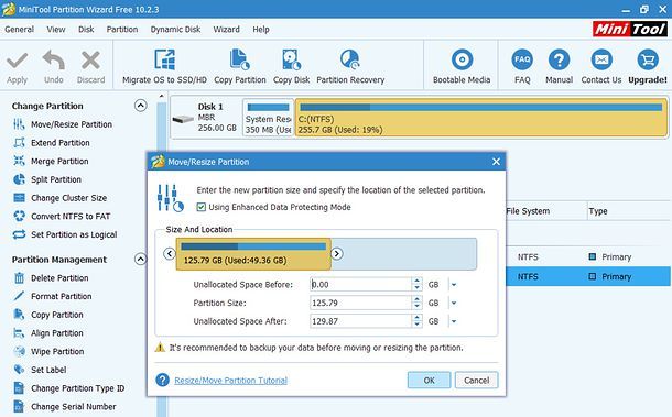 MiniTool Partition Wizard Free Edition