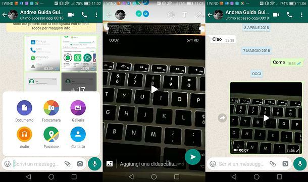 Come condividere video da Messenger a WhatsApp su Android