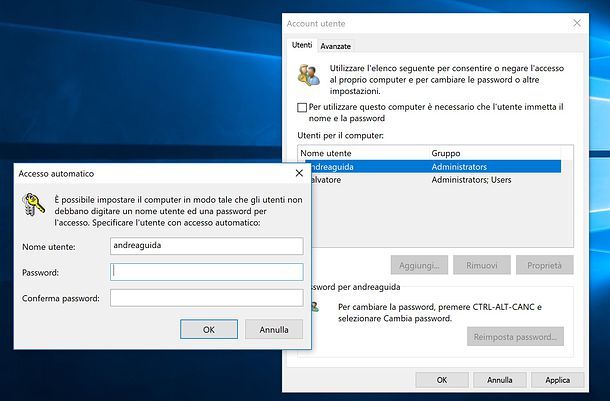 Come eludere la password di Windows