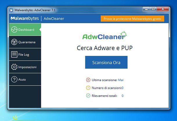 Malwarebytes AdwCleaner