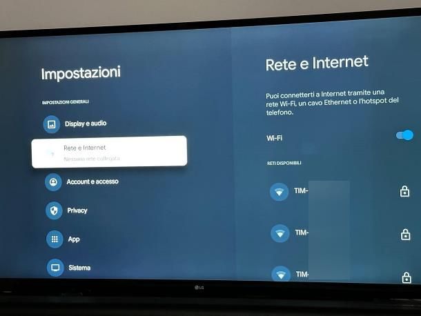 Come aggiornare Chromecast