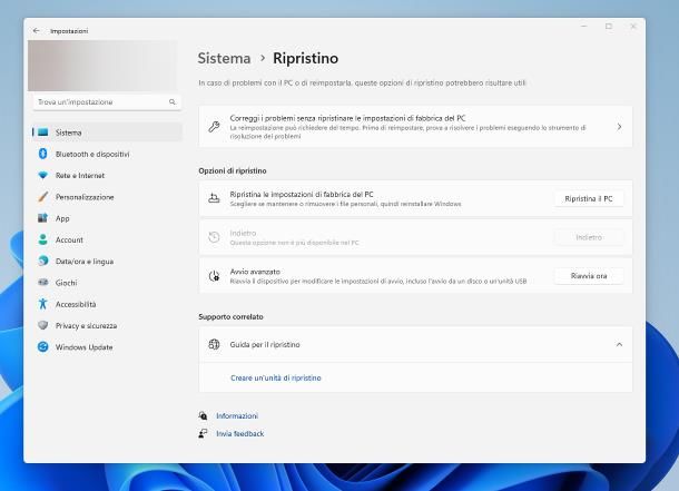 Come reinstallare Windows: strumenti di serie