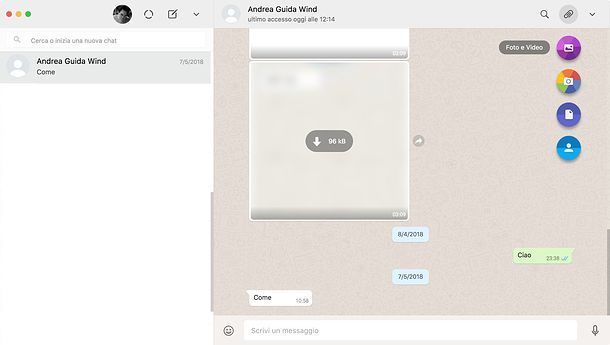 Come condividere video da Messenger a WhatsApp su PC