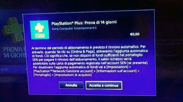Prova gratuita PlayStation Plus