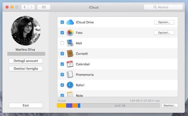 Come vedere cosa c'è su iCloud