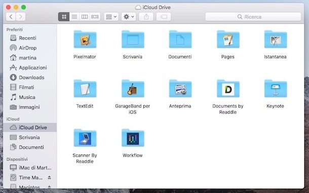 Come vedere cosa c'è su iCloud