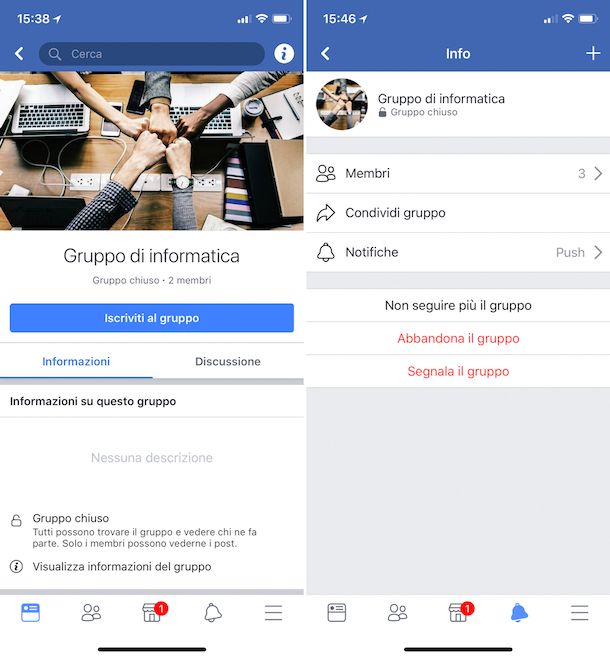 Come entrare in un gruppo chiuso di Facebook