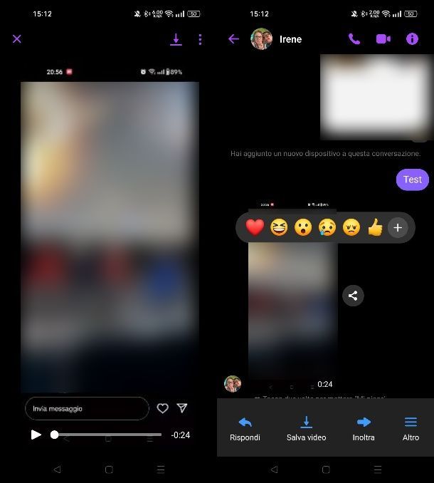 Come condividere video da Messenger a WhatsApp su Android