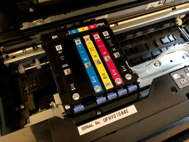 Come cambiare cartucce stampante Epson