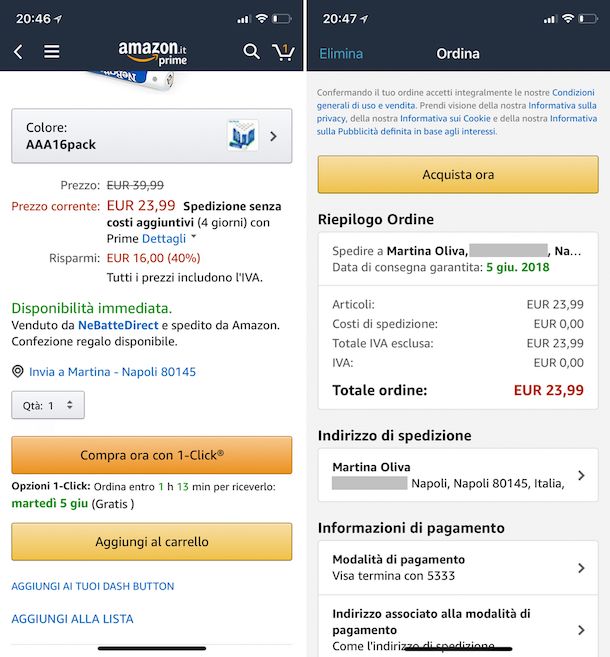 Come acquistare su Amazon con Postepay