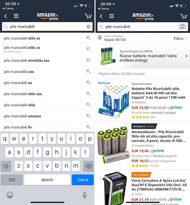 Come Cercare Prodotti Plus Su Amazon