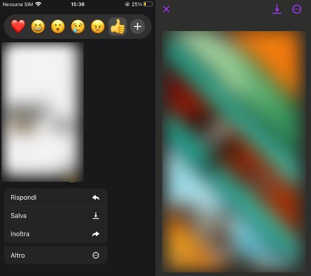 Come condividere video da Messenger a WhatsApp su iPhone