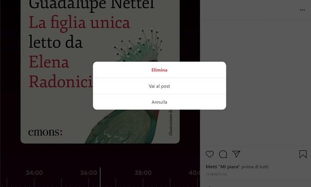 Come aggiungere musica post Instagram dopo pubblicazione