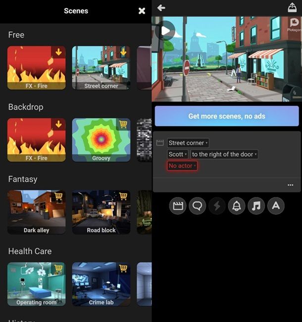 Altre app per fare film in 3D Plotagon Story
