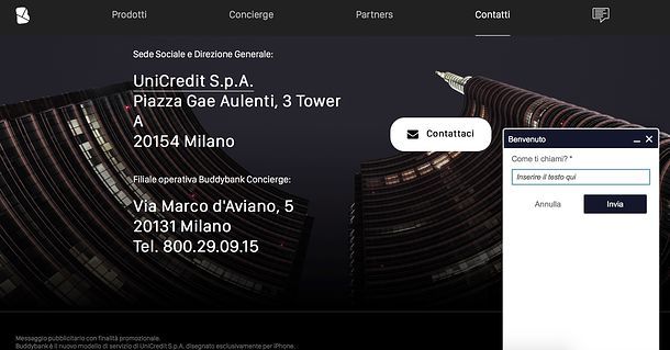 Supporto buddybank
