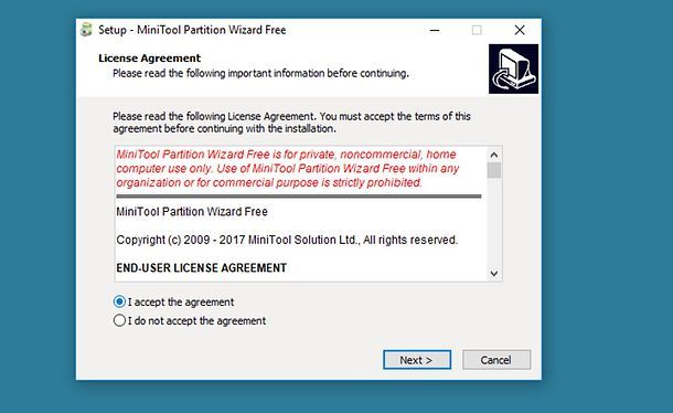 MiniTool Partition Wizard Free Edition