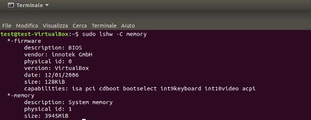 Come vedere la RAM del PC da Linux