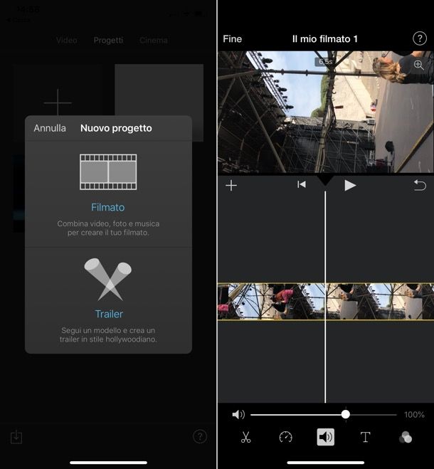 Come ruotare un video su Facebook per iOS