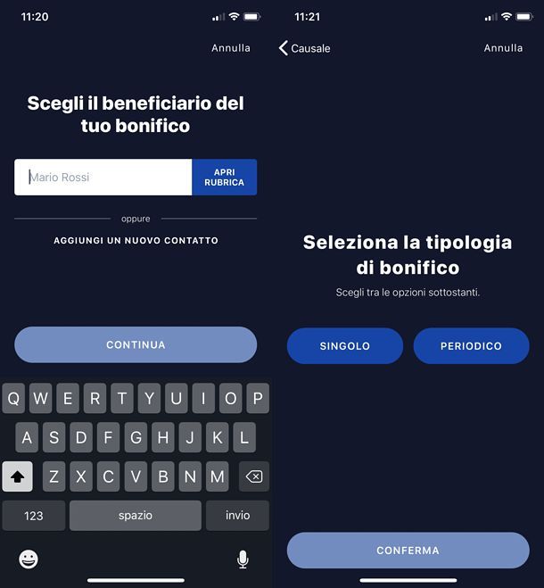 Bonifico buddybank