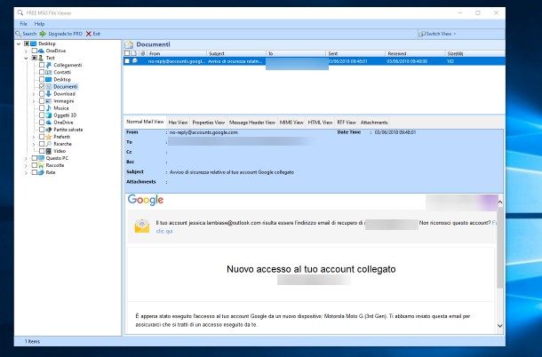 MSG File Viewer Windows