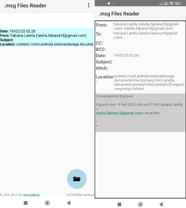 .msg Files Reader