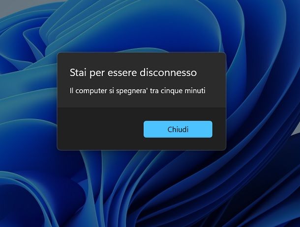 Come spegnere il PC con il timer: Windows