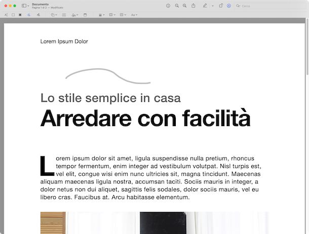 Anteprima macOS