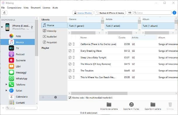 Scaricare musica su iPhone senza iTunes