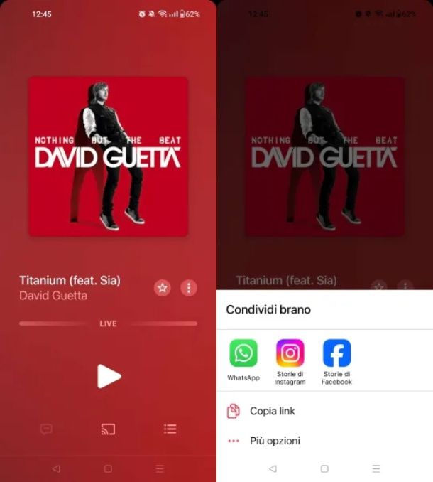 Come condividere musica su Instagram da Apple Music