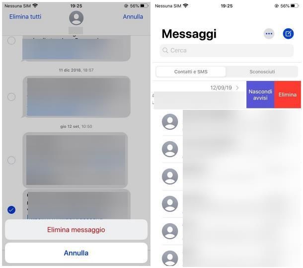 Messaggi iOS