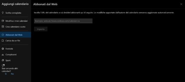 Come condividere calendario Google su Outlook