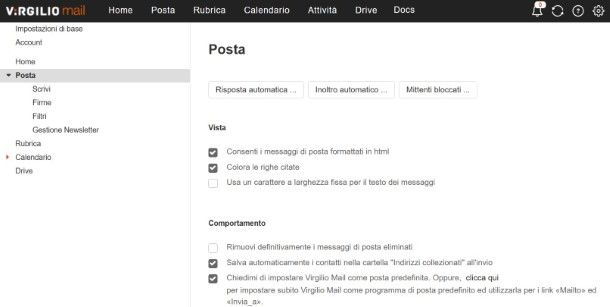 Come deviare mail da Virgilio a Gmail