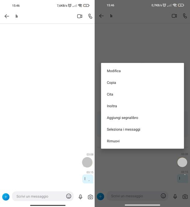Skype app Android