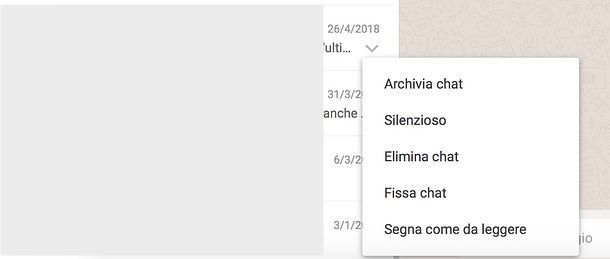 Come eliminare una chat da WhatsApp | Salvatore Aranzulla