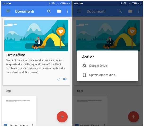 Come aprire file DOC su smartphone e tablet - Documenti Google