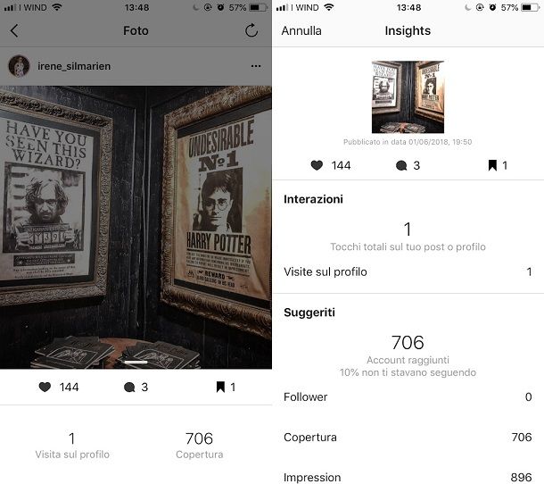 Come vedere le visualizzazioni dei post su Instagram