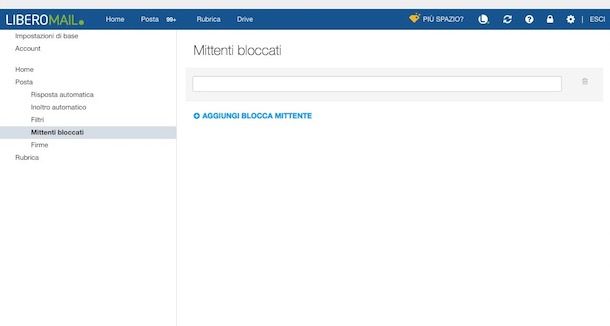 Come Bloccare Email Indesiderate Su Libero