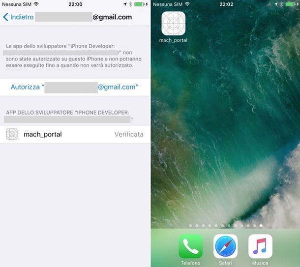 Come autorizzare un'app su iPhone