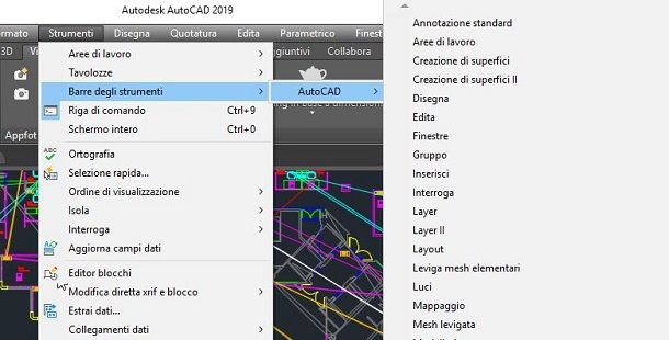 Come visualizzare la barra degli strumenti