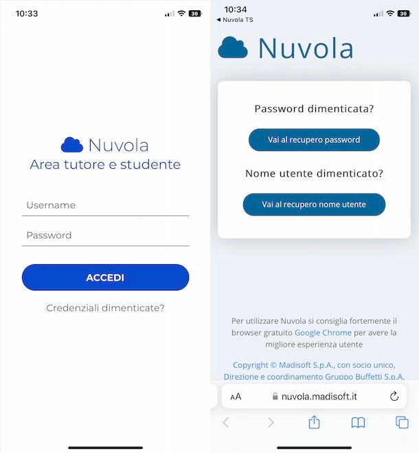 App Nuvola