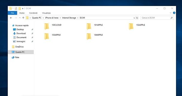 Esplora file di Windows 